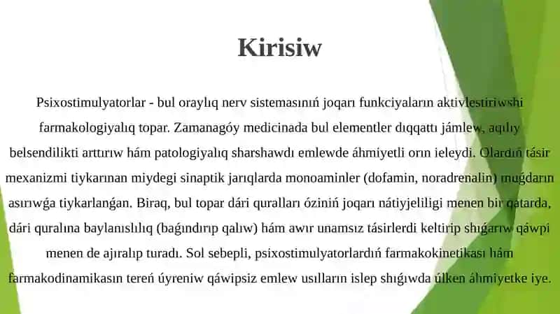 Psixostimulyatorlar 3