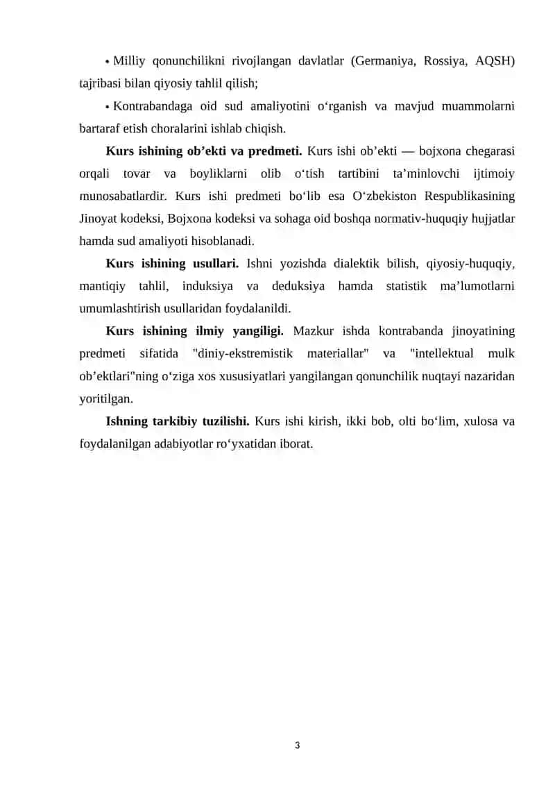 KONTRABANDANING JINOIY-HUQUQIY XUSUSIYATLARI 3