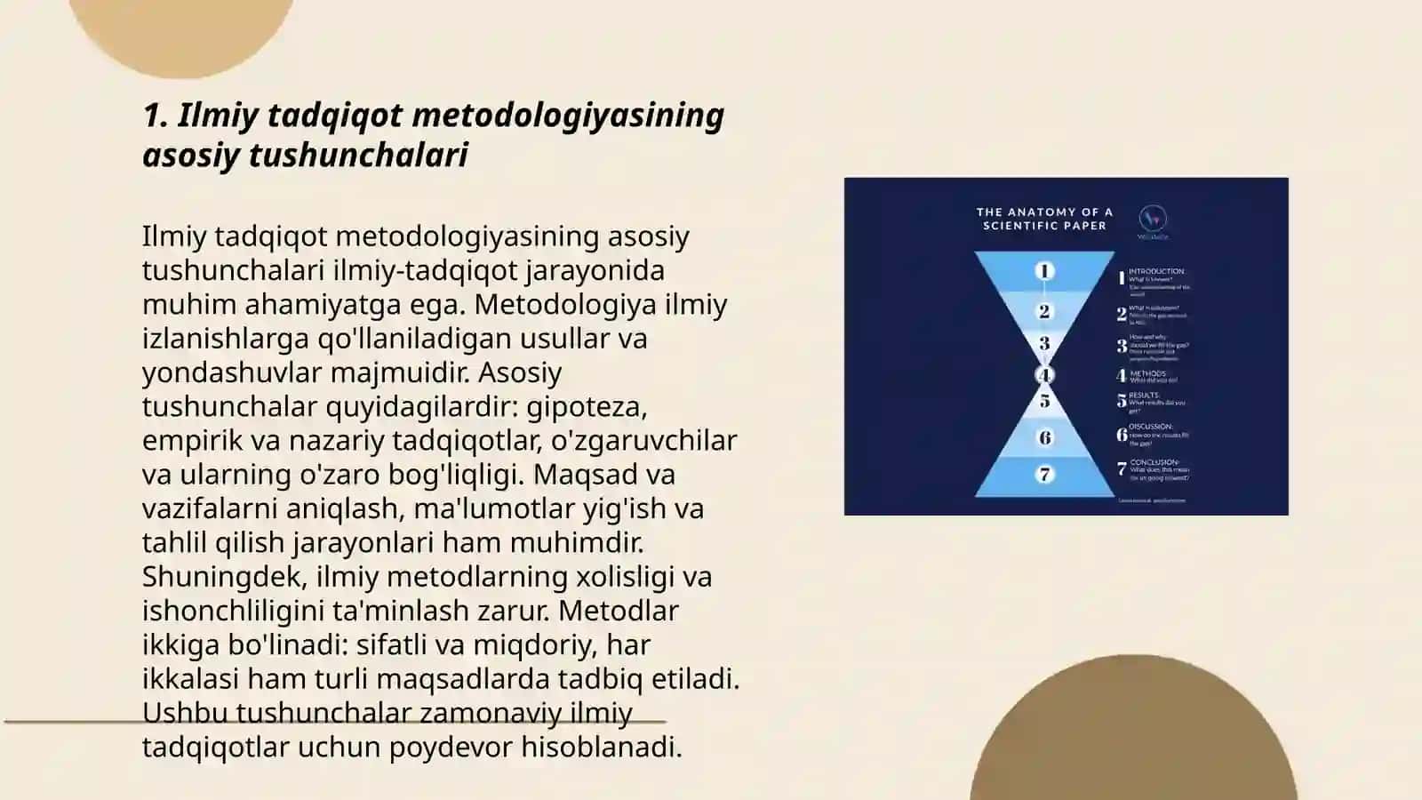 ilmiy tadqiqot metodologiyasi fanining maqsadi va vazifalari ilmiy bilimlarning metodologik asoslari 3