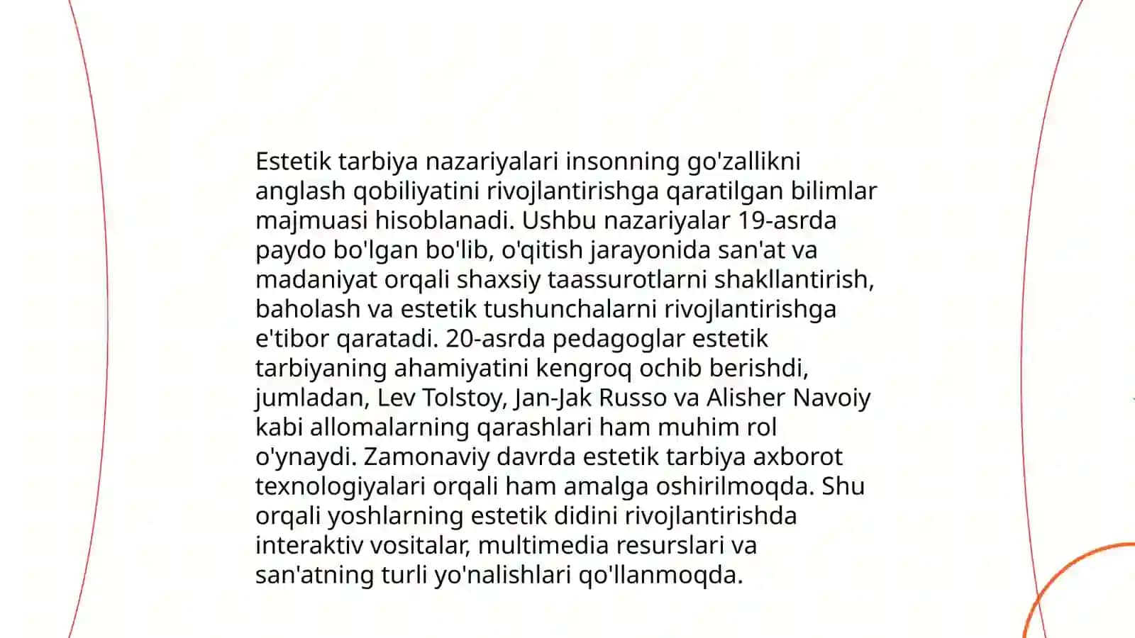 Estetik tarbiya 3