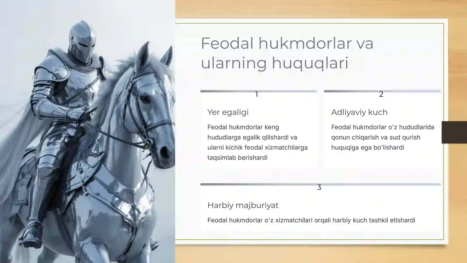 ILK O’RTA ASRLARDA YER EGALIGI MUNOSABATLARI 3