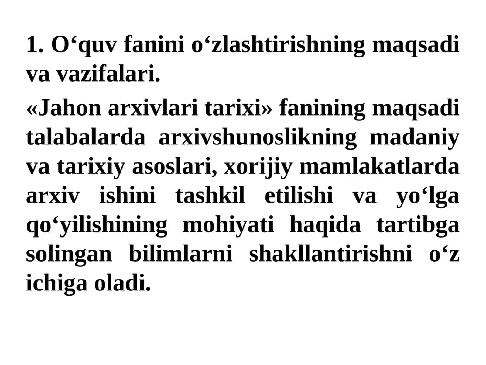 Jahon arxivlari tarixi 3