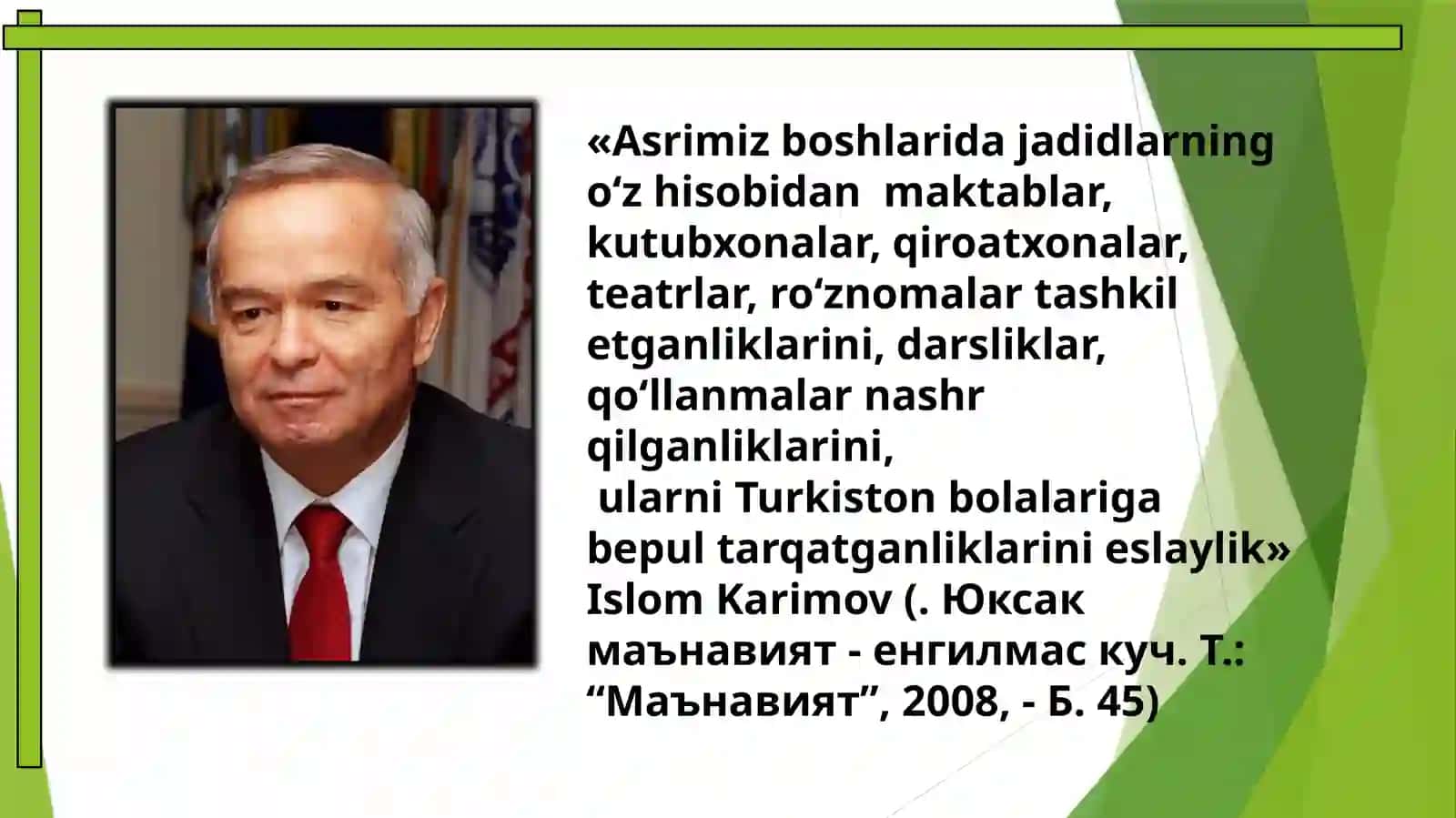 Turkistono'lkasijadidchilikharakatinamoyondalarivaularningmilliyuyg'onishdatutgano'rni 3