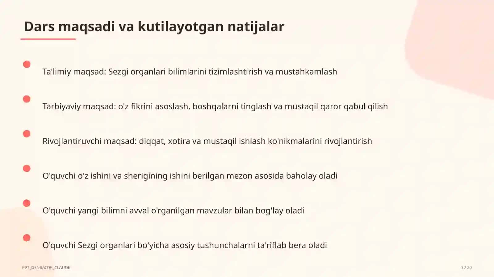 Sezgi organlari (3-sinf) 3