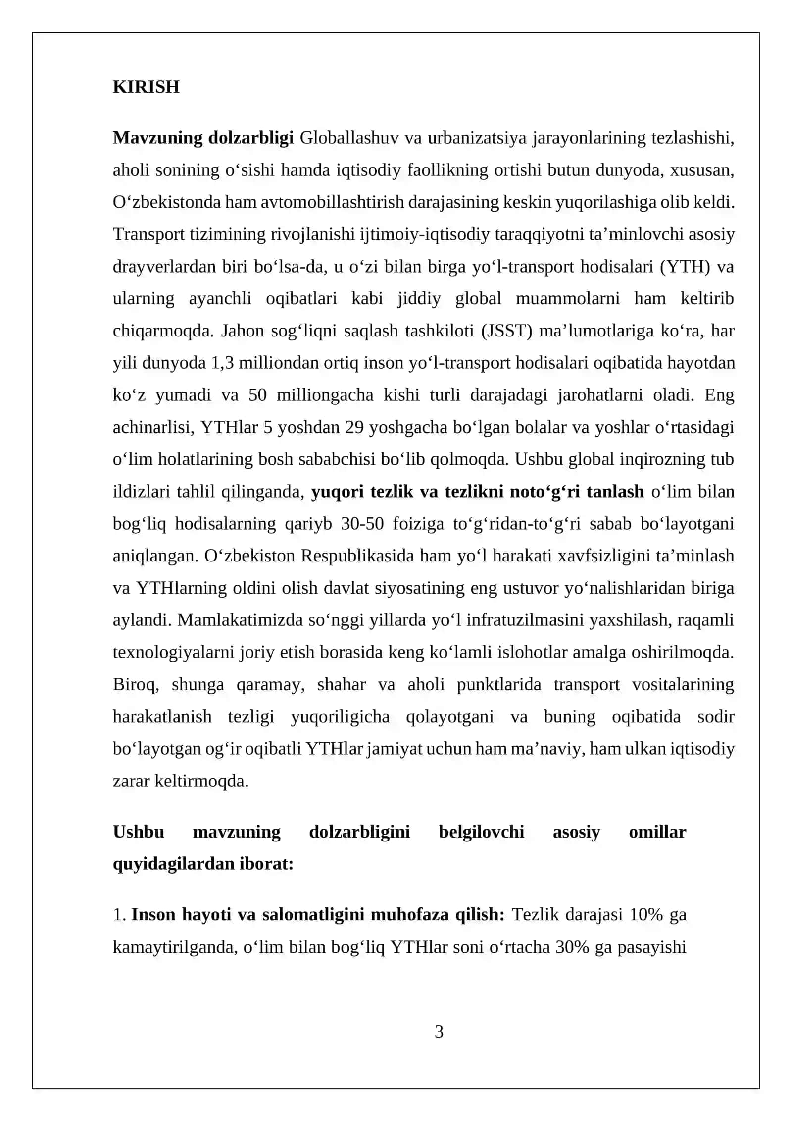 MAVZU TEZLIKNI CHEKLASH CHORALARI VA ULARNING SAMARADORLIGI 3