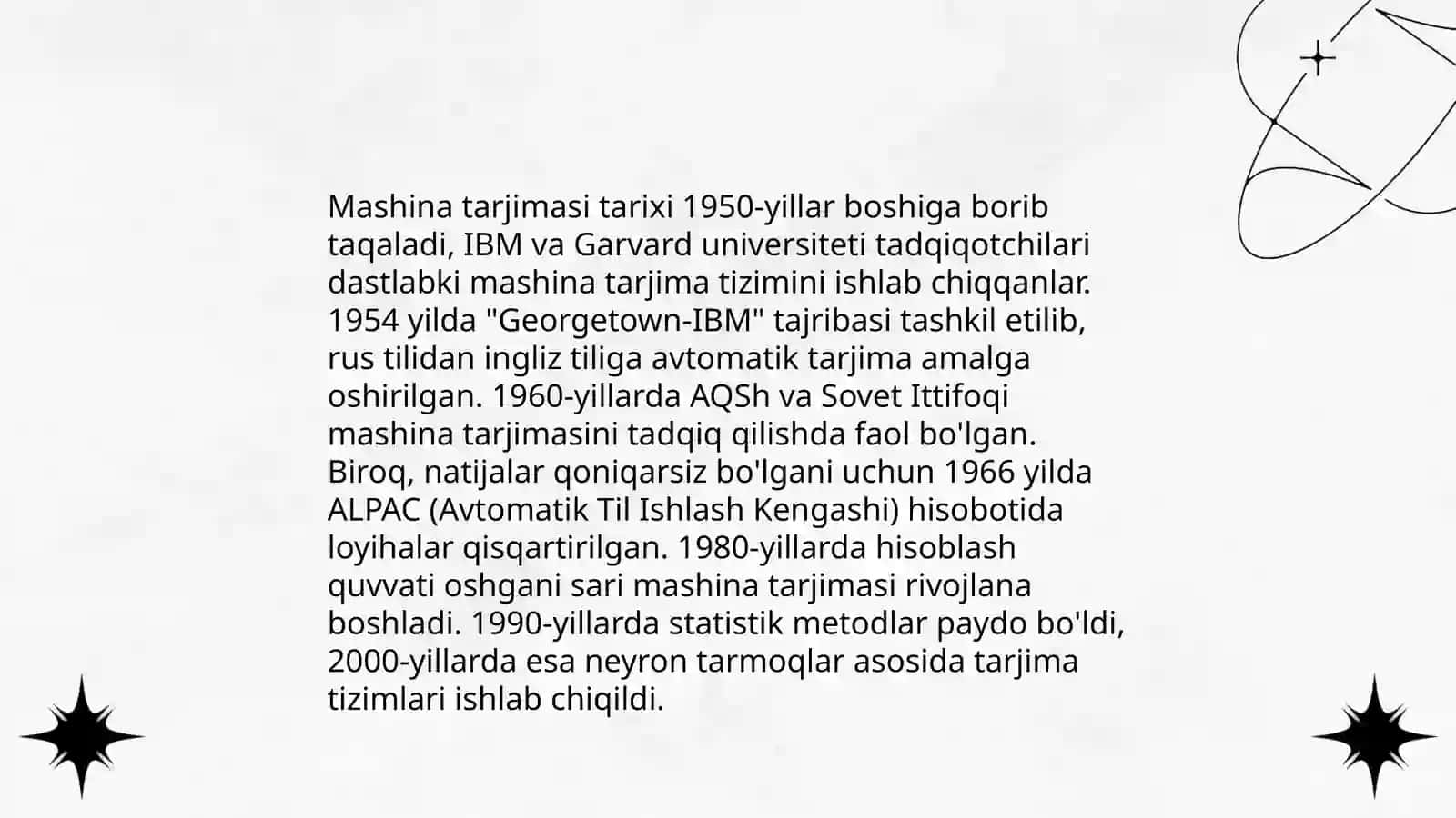 Mashina tarjimasi tizimi 3