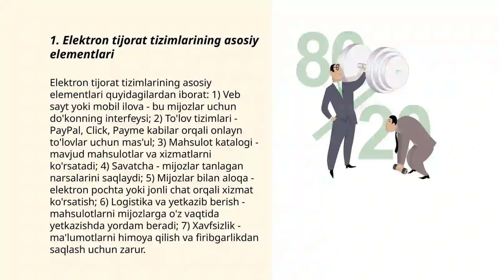 Elektron tijorat tizimlarining ishlash tamoyillari 3