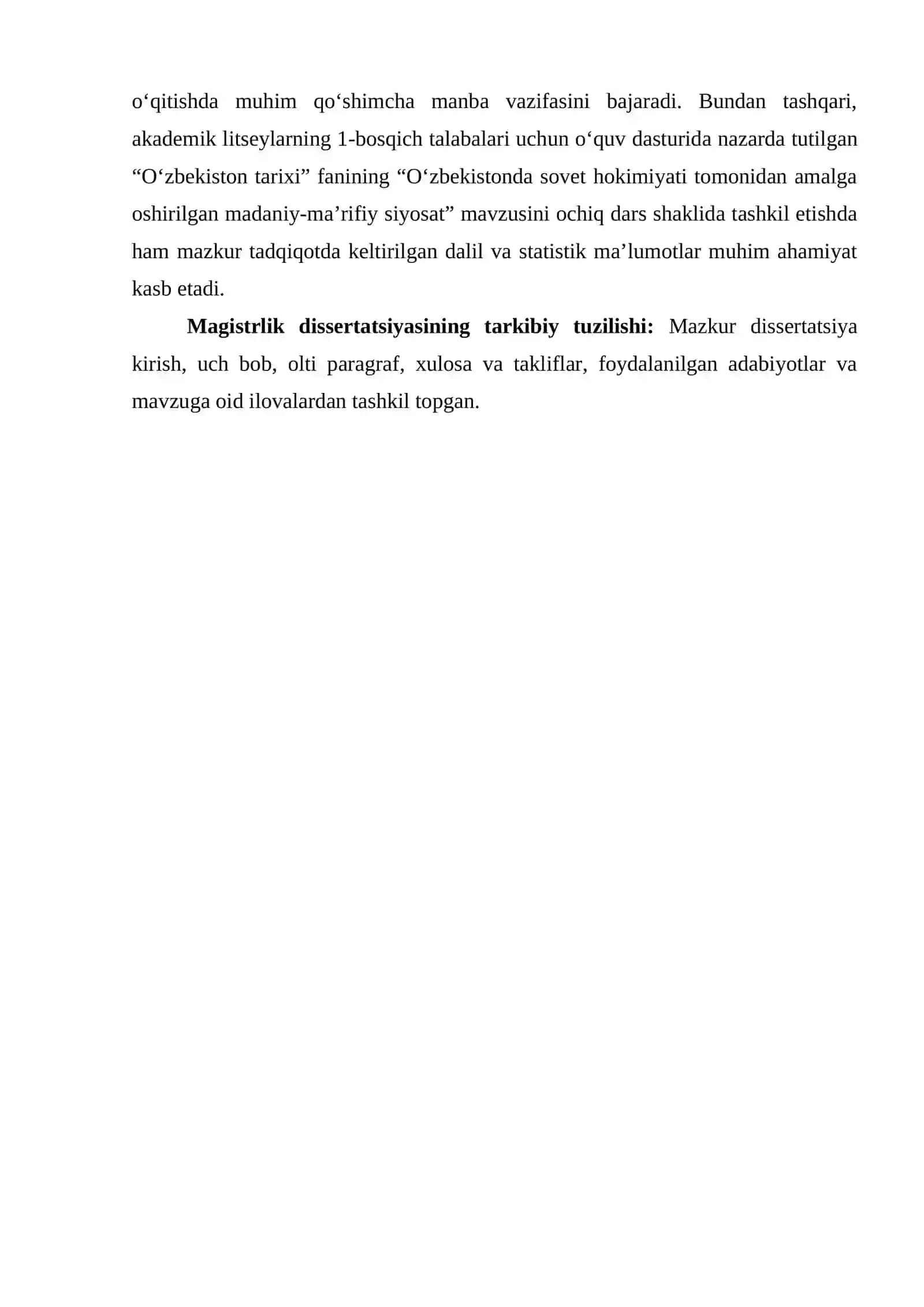 PЕDАGOGIK XODIMLАR TАYYORLАSH YO`LIDАGI ISLOHOTLАRNING TА`LIM VА MАDАNIY MUАSSАSАLАRI RIVOJIGА TА`SIRI (XX АSRNING 20-YILLАRI) 3