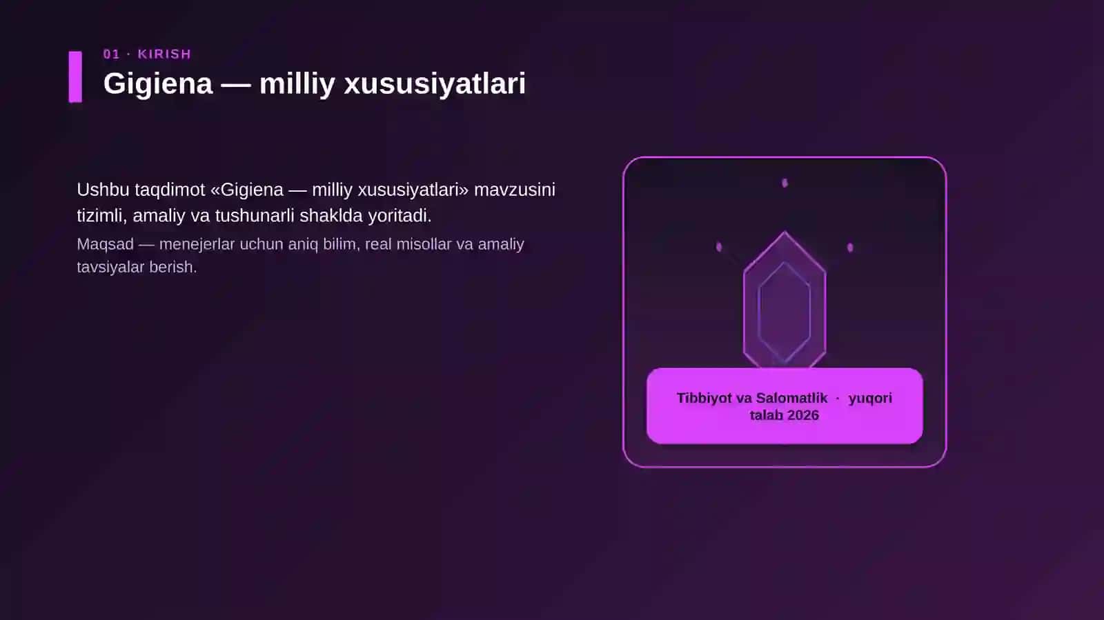 Gigiena — milliy xususiyatlari 3