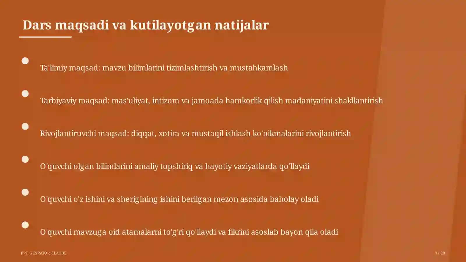Interfaol metodlar: Klaster va Aqliy hujum 3