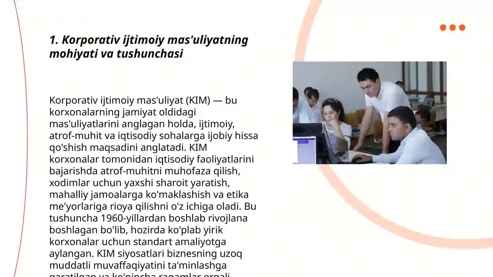 Korporativ ijtimoiy maʼsuliyat (CSR) va uning ijtimoiy rivojlanishiga taʼsiri 3