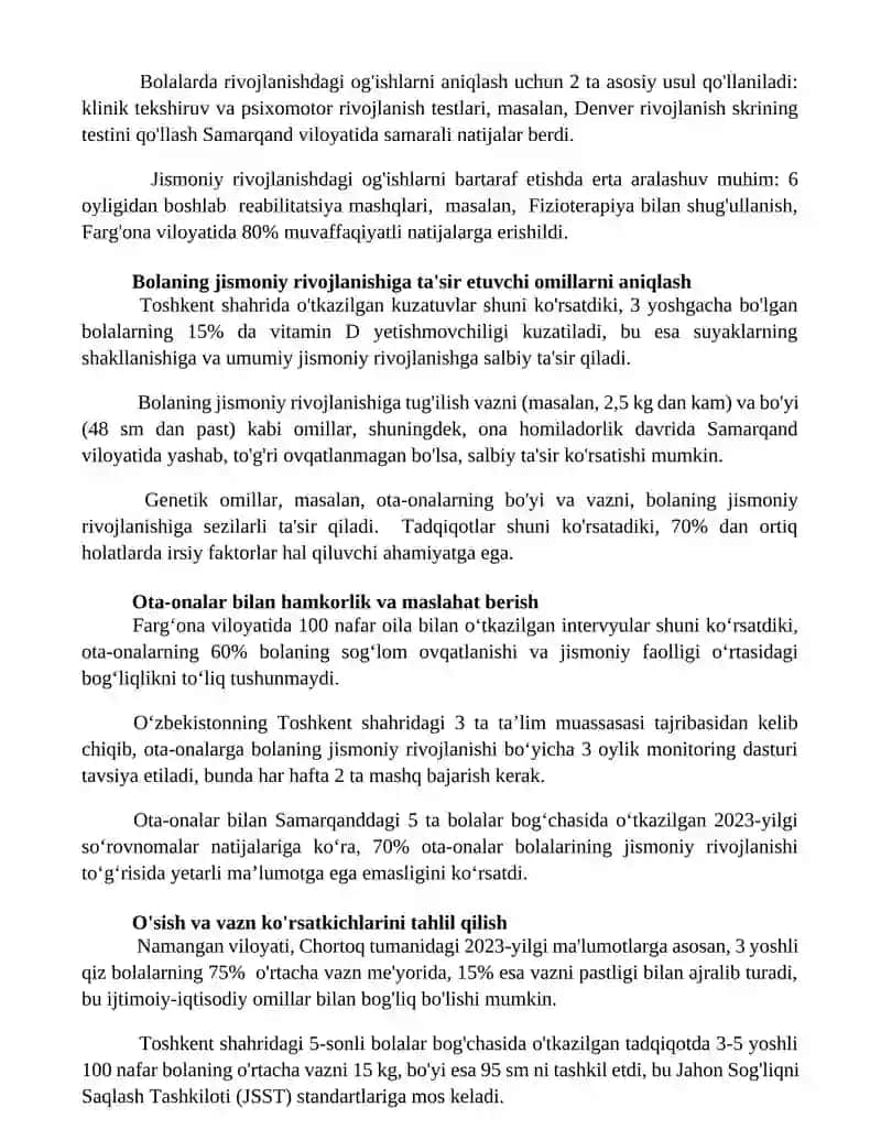 Maktabgacha yoshdagi bolalarni jismoniy rivojlanishini baxolash 3