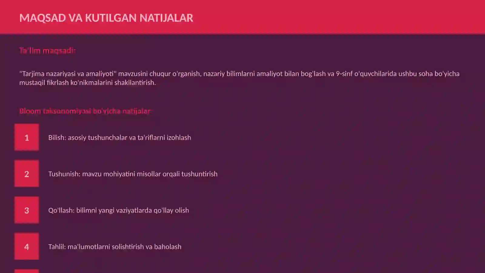 Tarjima nazariyasi va amaliyoti 3