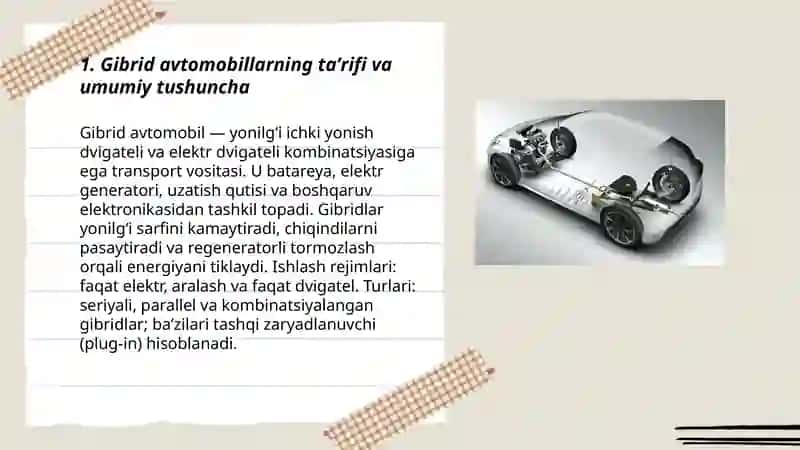 Gibrid avtomobillar 3