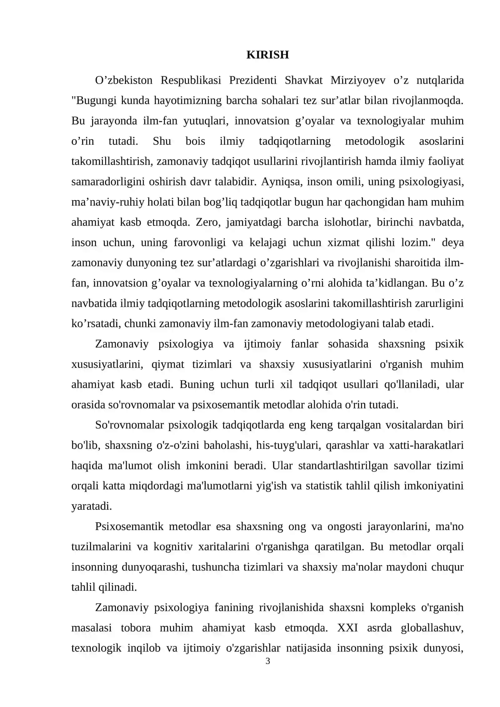 KOʻP OMILLI SHAXS SOʻROVNOMALAR VA PSIXOSEMANTIK METODLAR 3