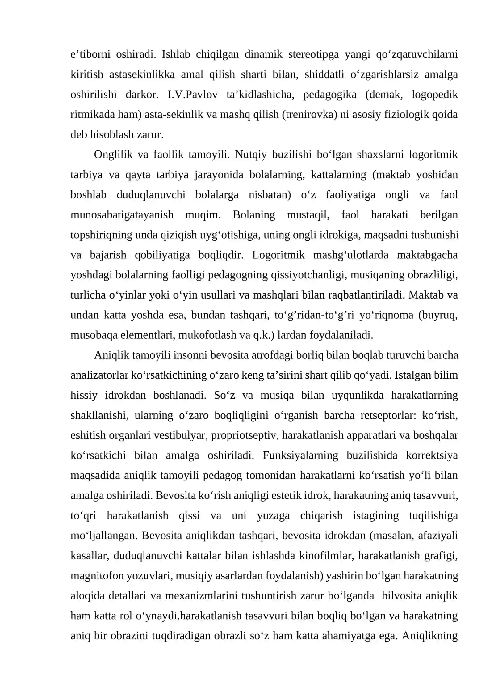 Logopedik ritmikaning tamoyillari va usullari 3