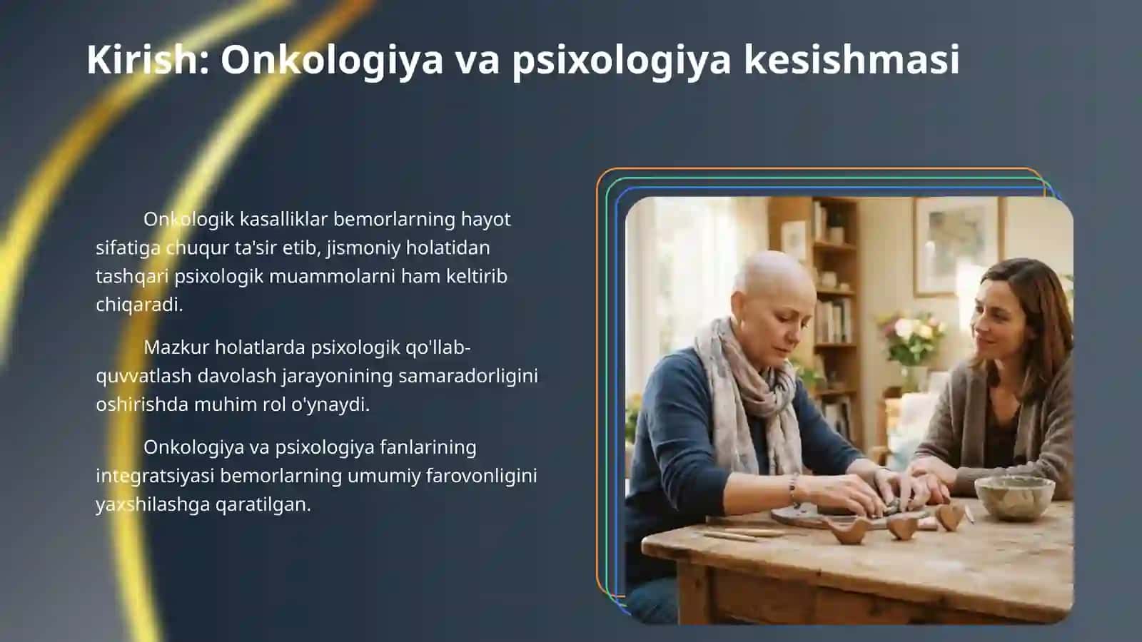 Onkologik bemorlar psixikasidagi ruhiy oʻzgarishlar 3