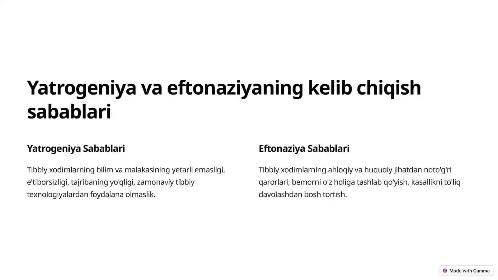 Hozirgi zamon tibbiyotida yatrogeniya va eftonaziya muammolari 3