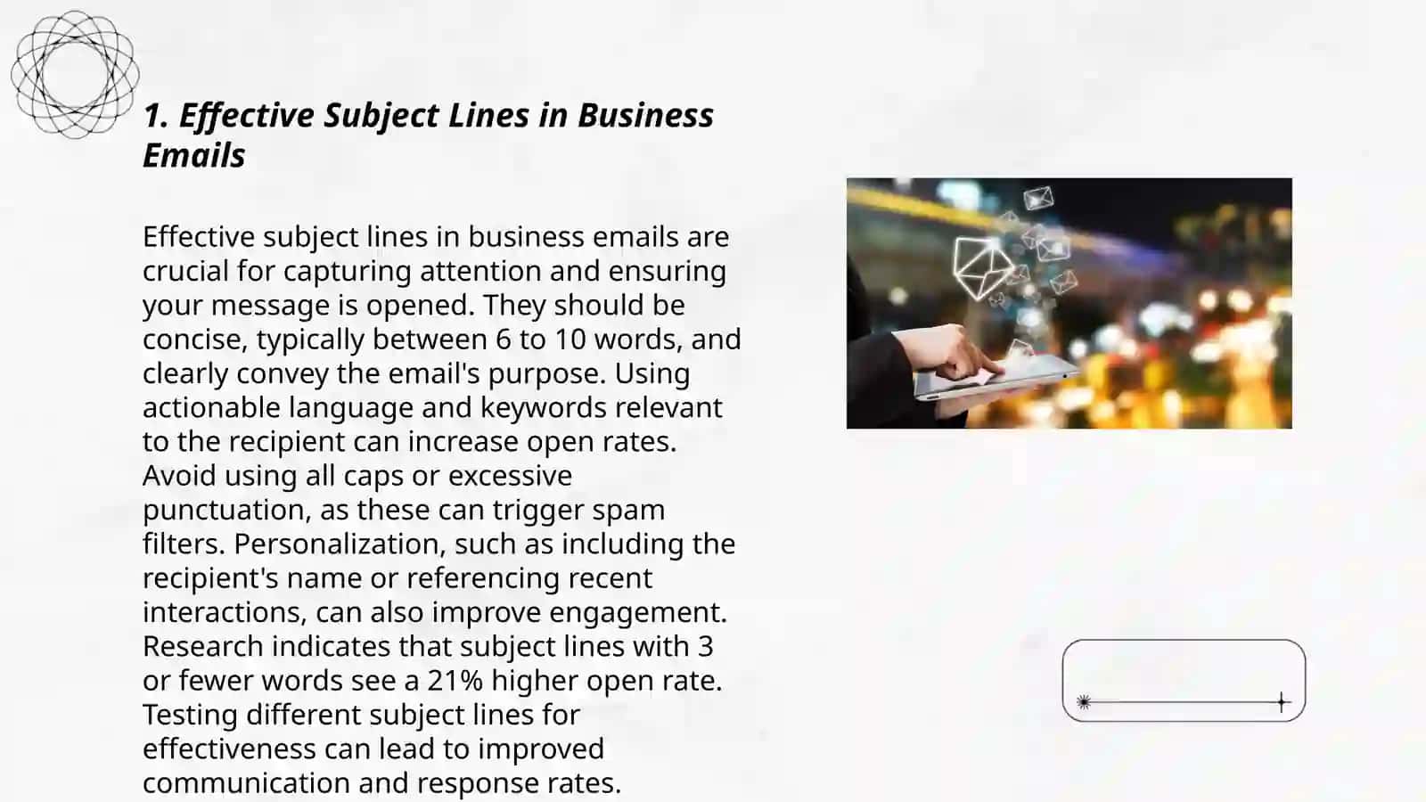 Business emails 3