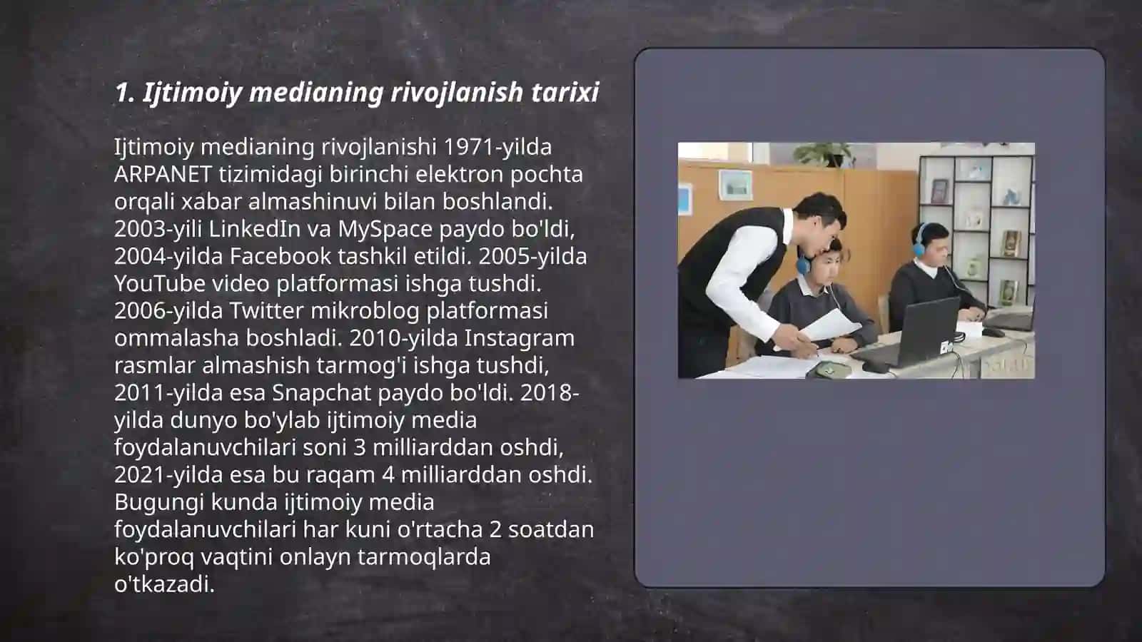 Ijtimoiy mediani baholash 3