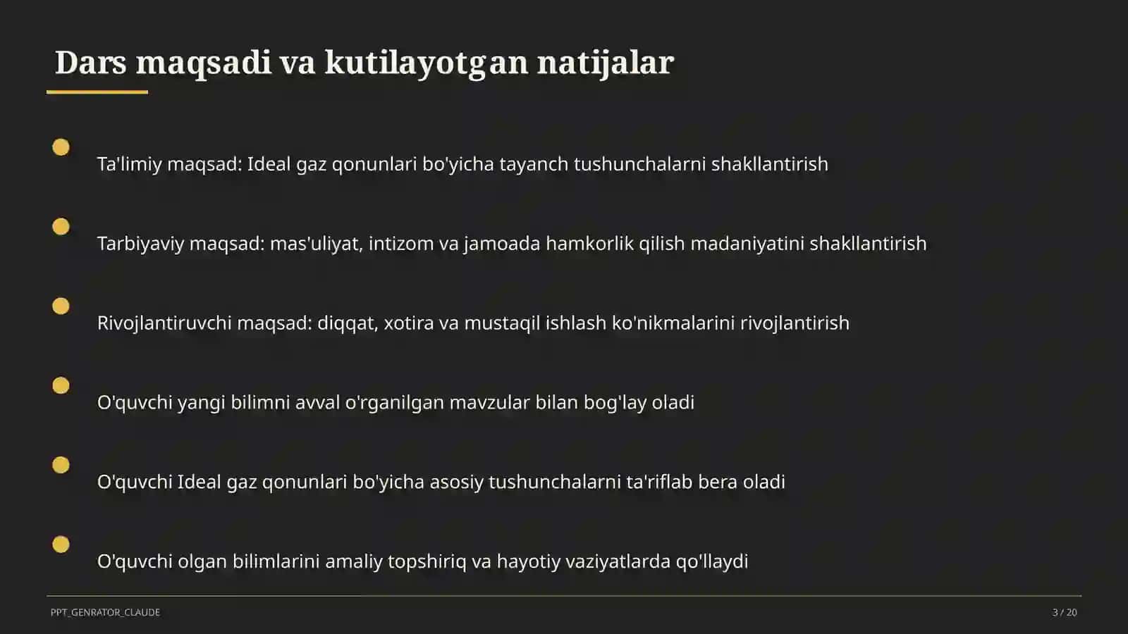 Ideal gaz qonunlari (10-sinf) 3