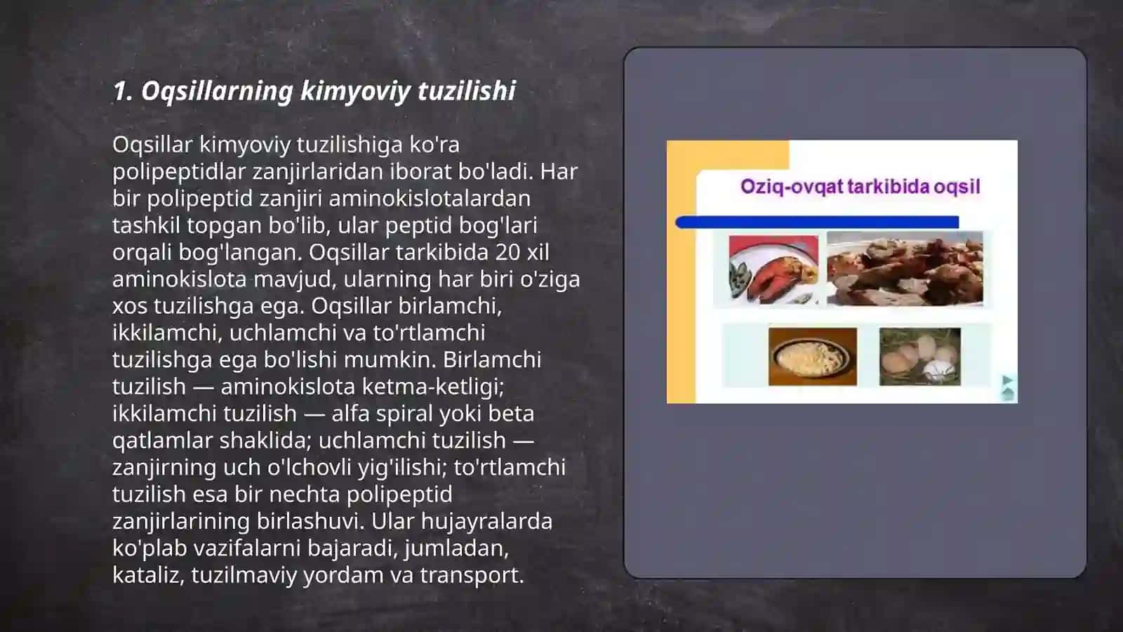 Oqsillar 3
