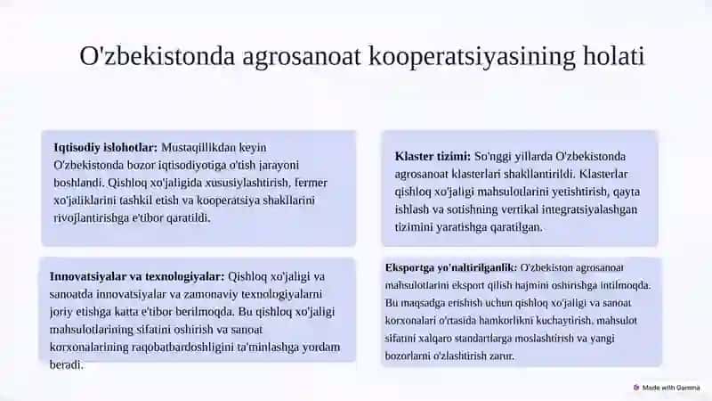 Agrosanoatda kooperatsiya munosabatlari 3