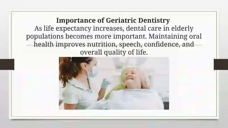 Geriatric Dentistry 3
