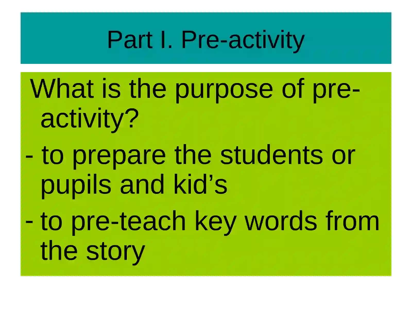 Lesson planning 3