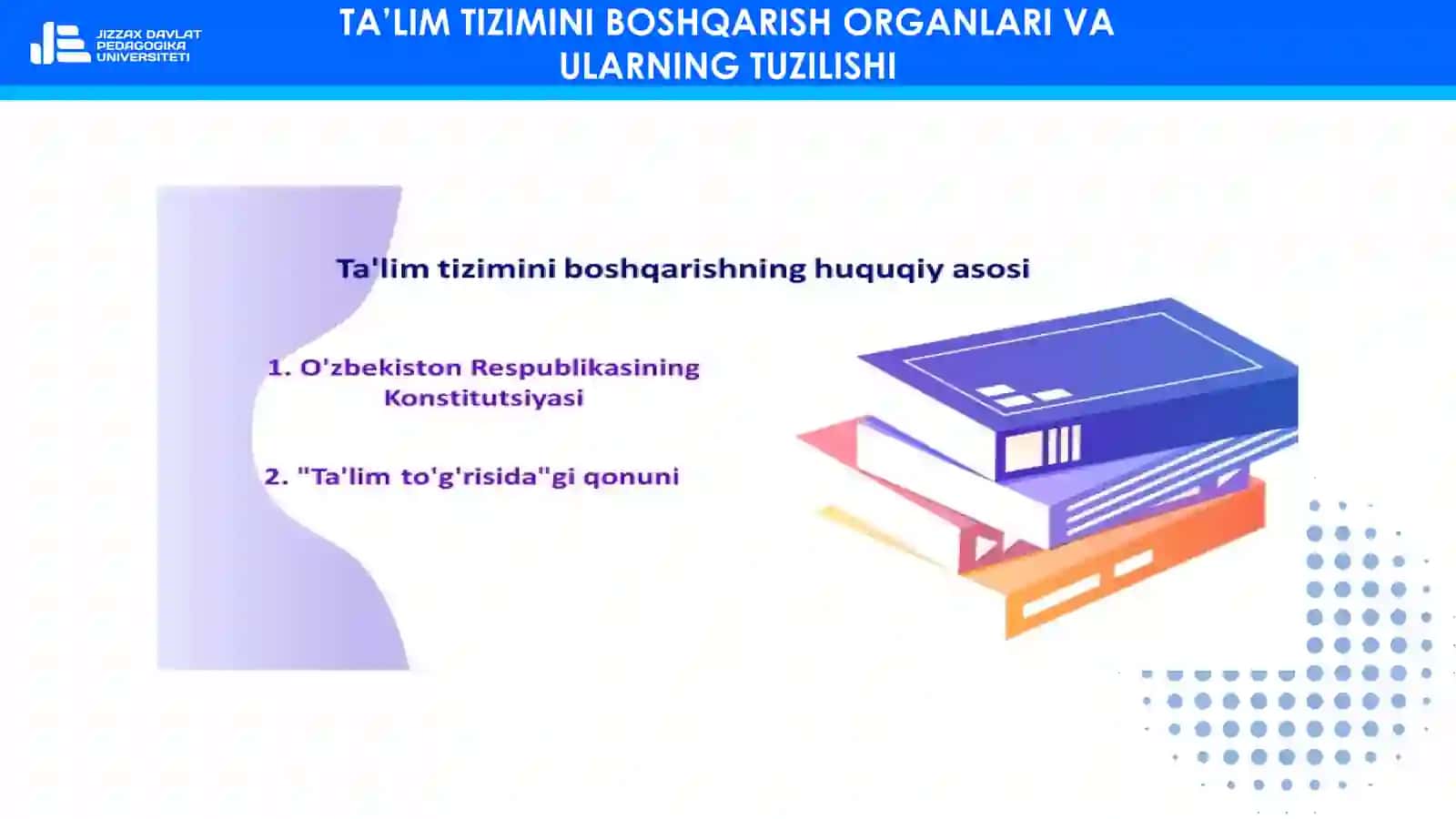 TA’LIM TIZIMINI BOSHQARISH ORGANLARI VA ULARNING TUZILISHI 3