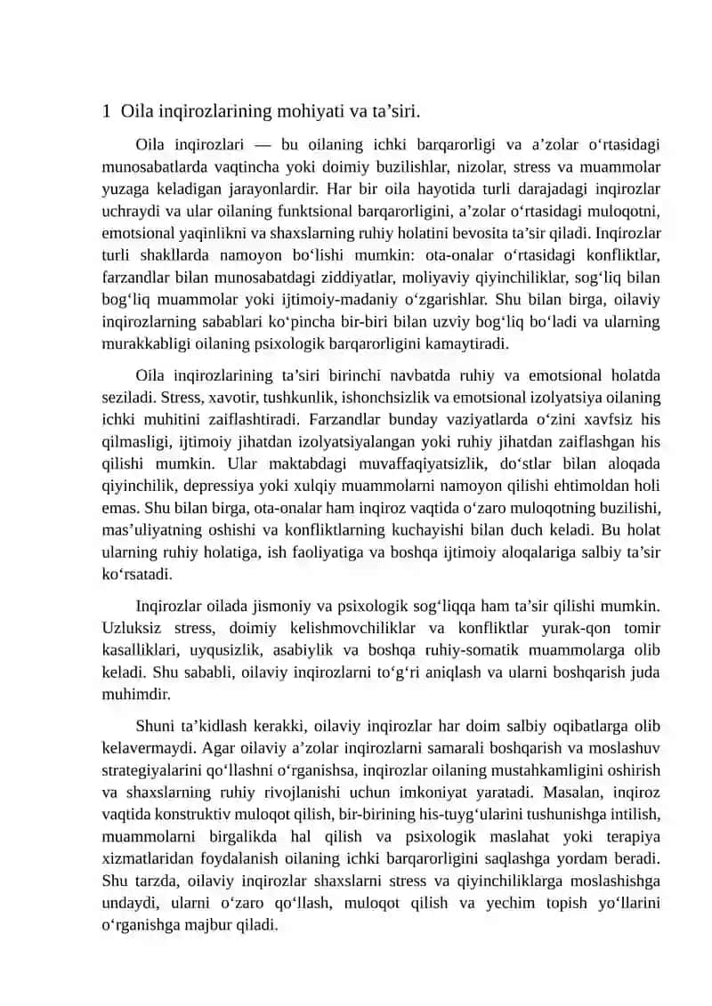 OILA INQIROZLARI VA PSIXOLOGIK MOSLASHUV STRATEGIYALARI 3