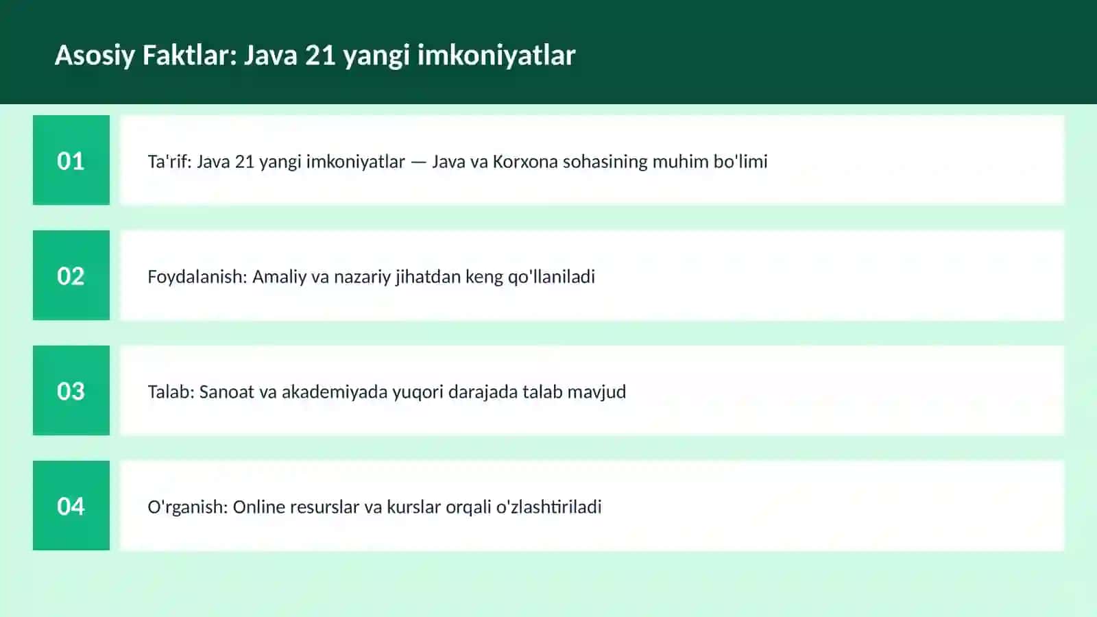 Java 21 yangi imkoniyatlar 3
