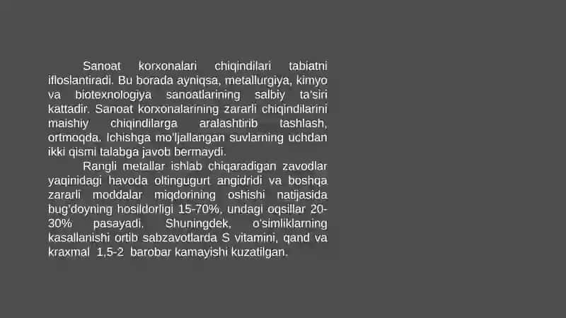 Atrof muhitni turli chiqindilar bilan ifloslanishi 3
