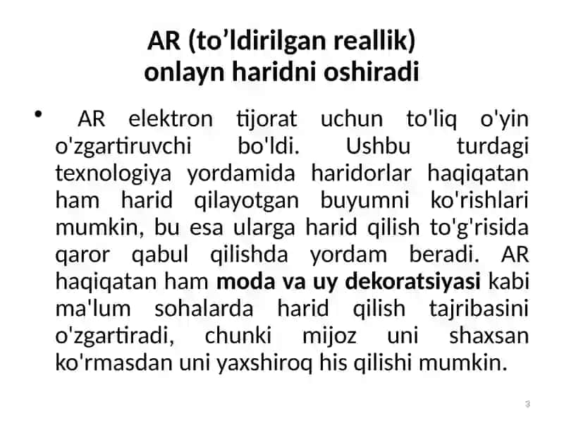 Elektron biznes bozorining rivojlanish trendlari 3