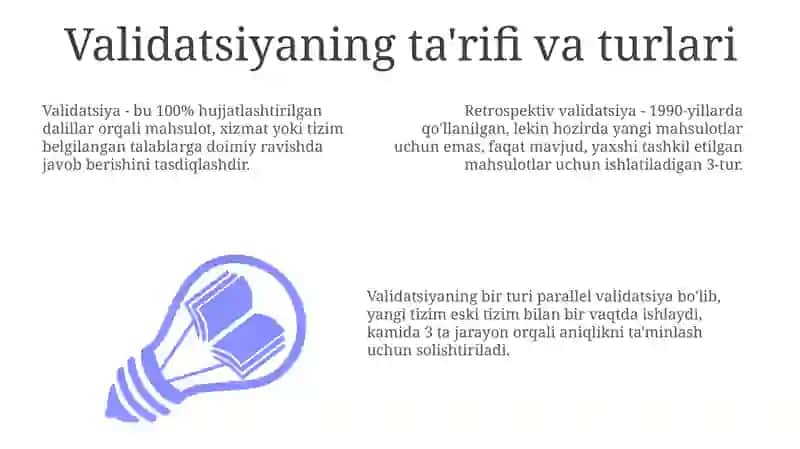 Validatsiyalash 3