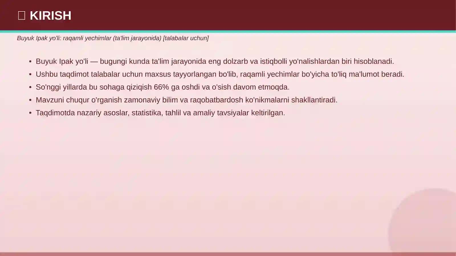 Raqamli yechimlar 3