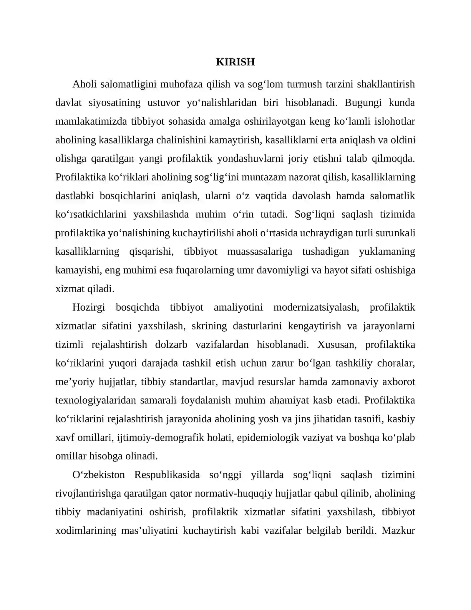 PROFILAKTIKA KOʻRIKLARINI REJALASHTIRISH 3