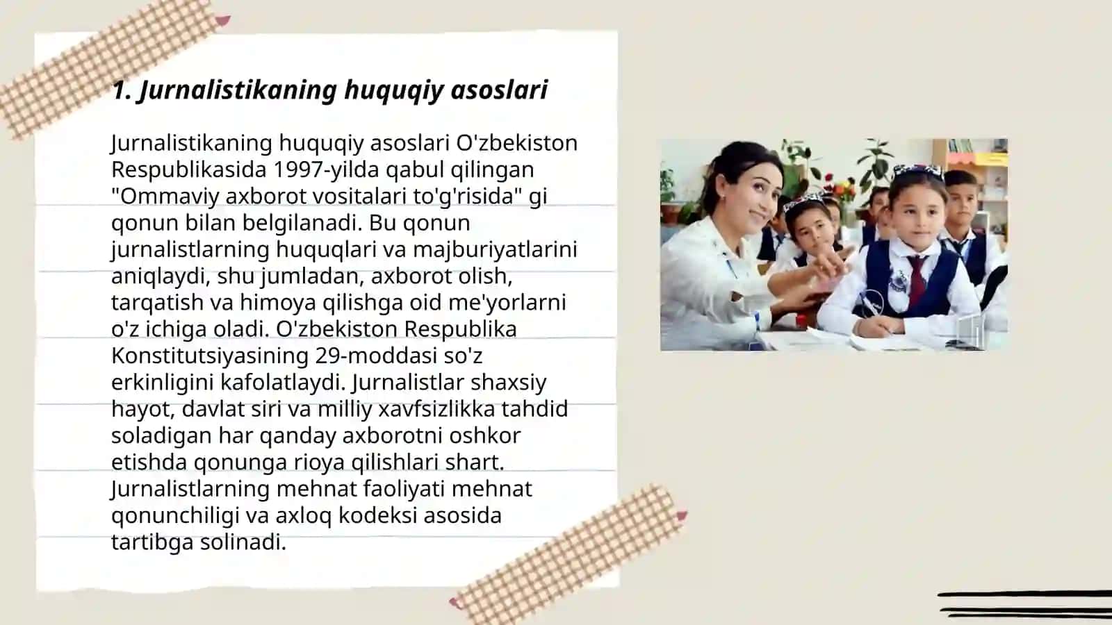 Jurnalistik faoliyat erkinligi 3