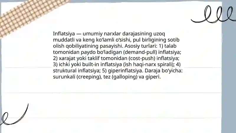 INFLATSIYA VA UNING AHOLIGA TA’SIRI 3