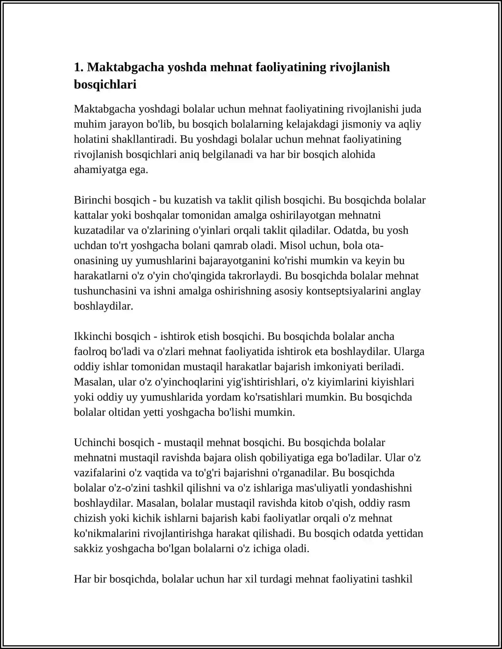 MAKTABGACHA TALIM YOSHIDA MEHNAT FAOLYATINI HUSUSIYYATLARI 3