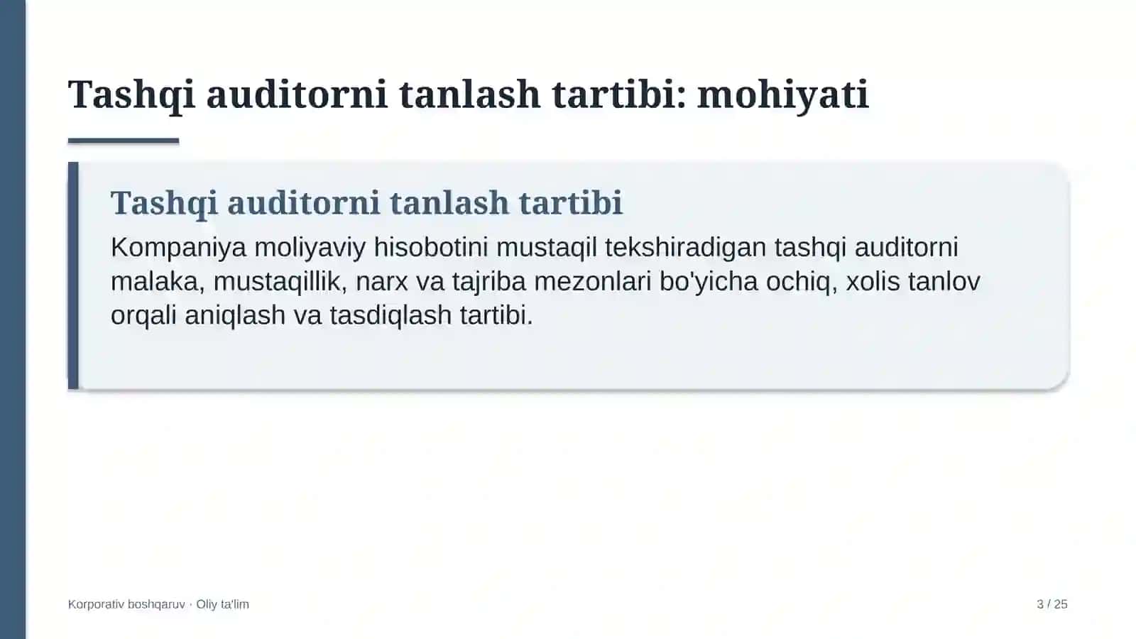 gipermarketlarda tashqi auditorni tanlash tartibi 9140 3