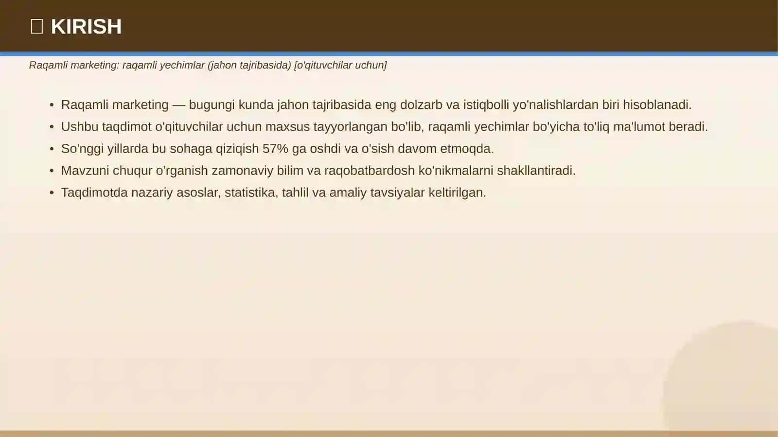 RAQAMLI MARKETING 3