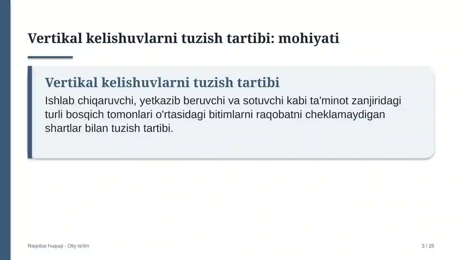 Vertikal kelishuvlarni tuzish tartibi 3