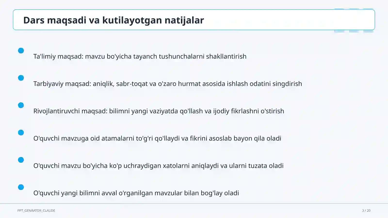 Loyihaga asoslangan ta'lim (PBL) 3