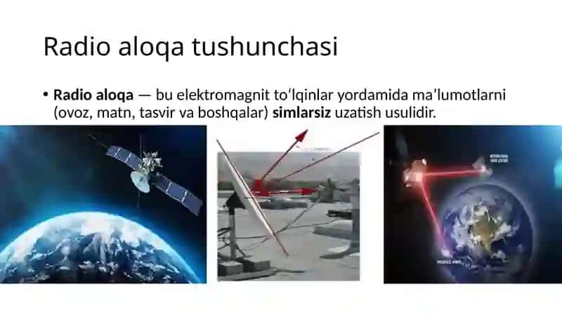 Radiovasuniyyo`ldoshaloqasi 3