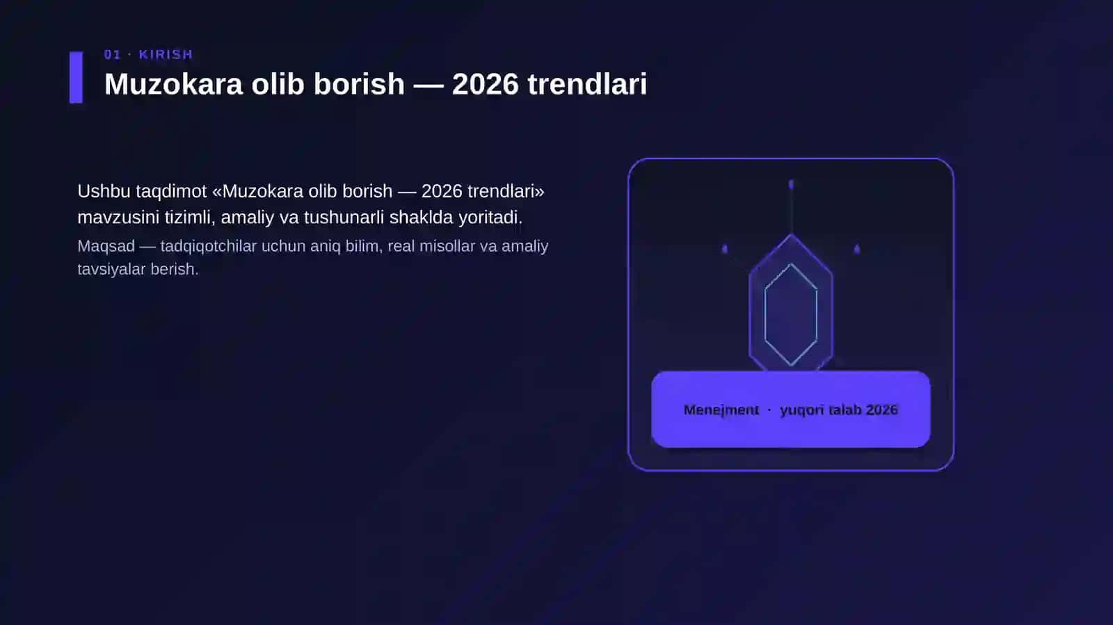 Muzokara olib borish — 2026 trendlari 3