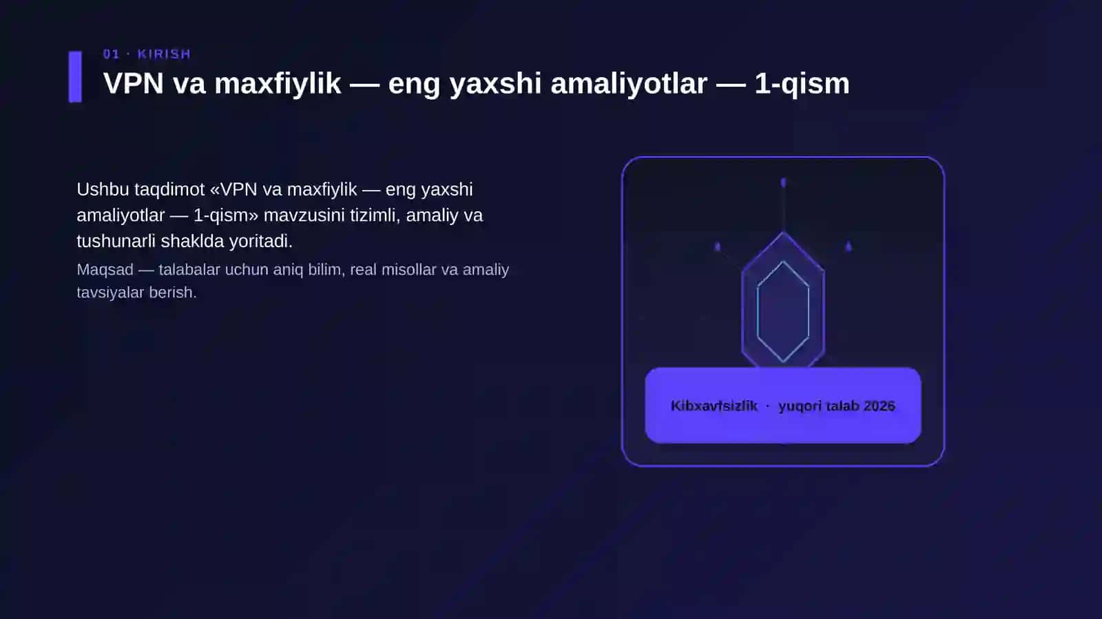 VPN va maxfiylik — eng yaxshi amaliyotlar — 1-qism 3