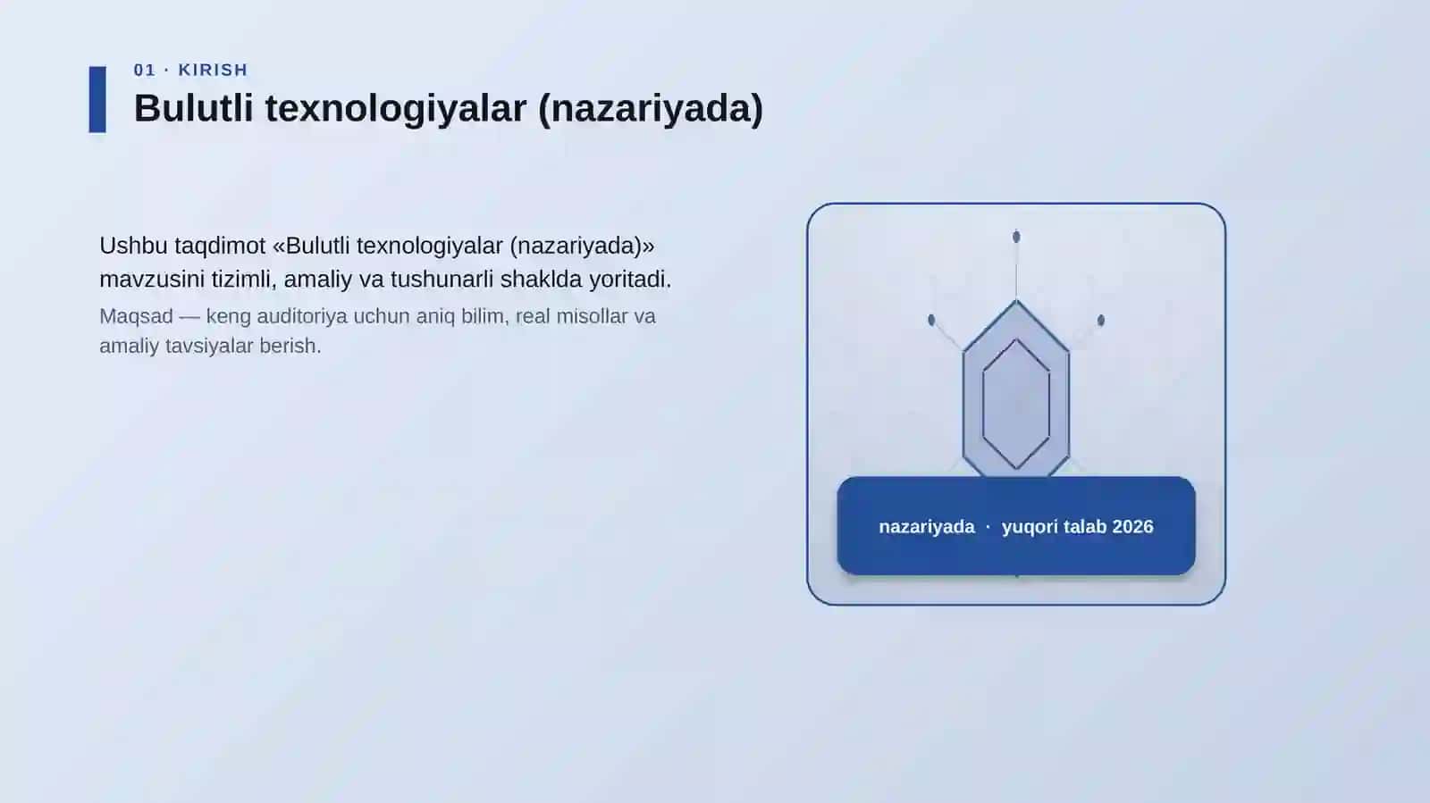 Bulutli texnologiyalar (nazariyada) 3