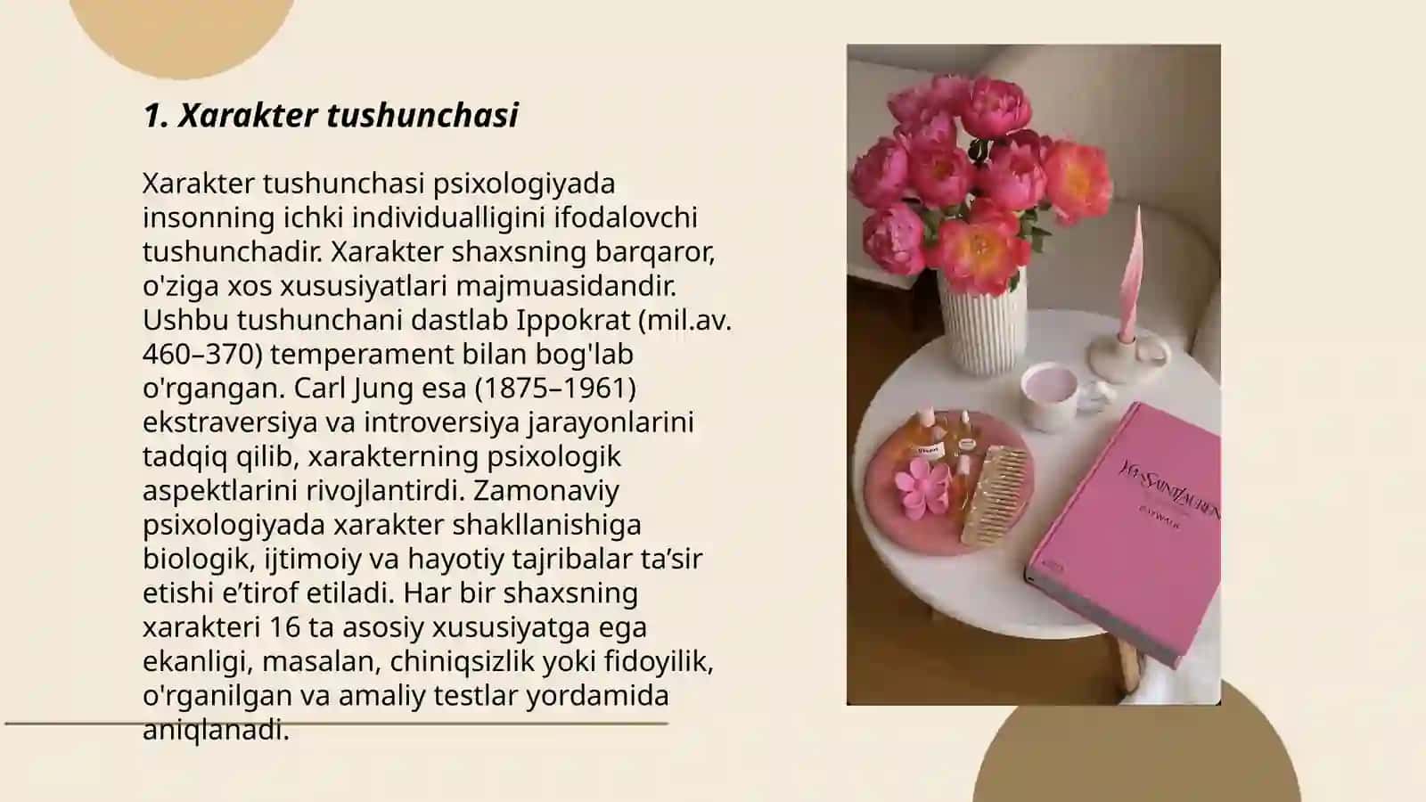 Harakter haqida tushuncha 3