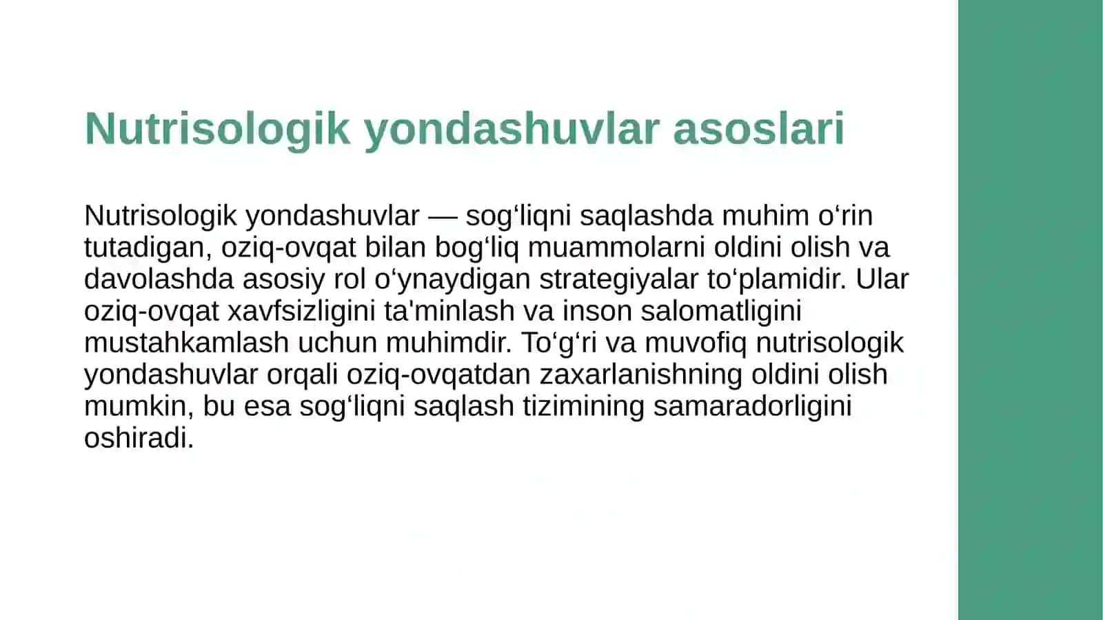 Nutrisologik yondashuvlar 3